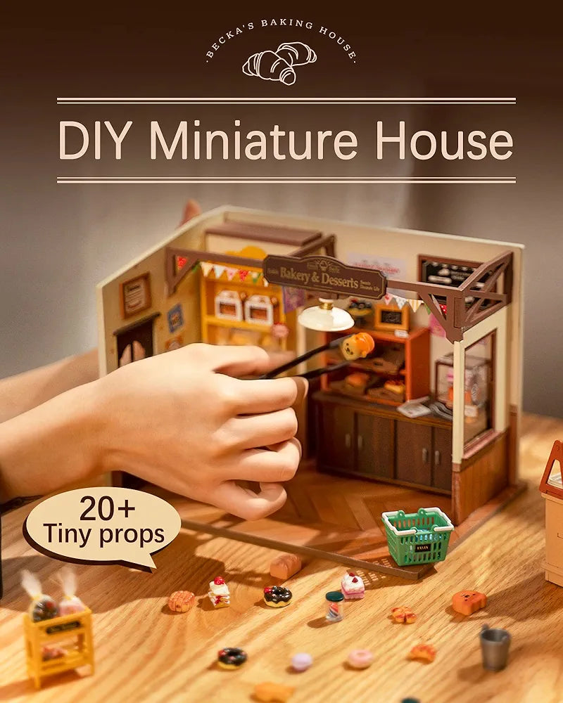 Rolife Becka's Baking Miniature House Kit