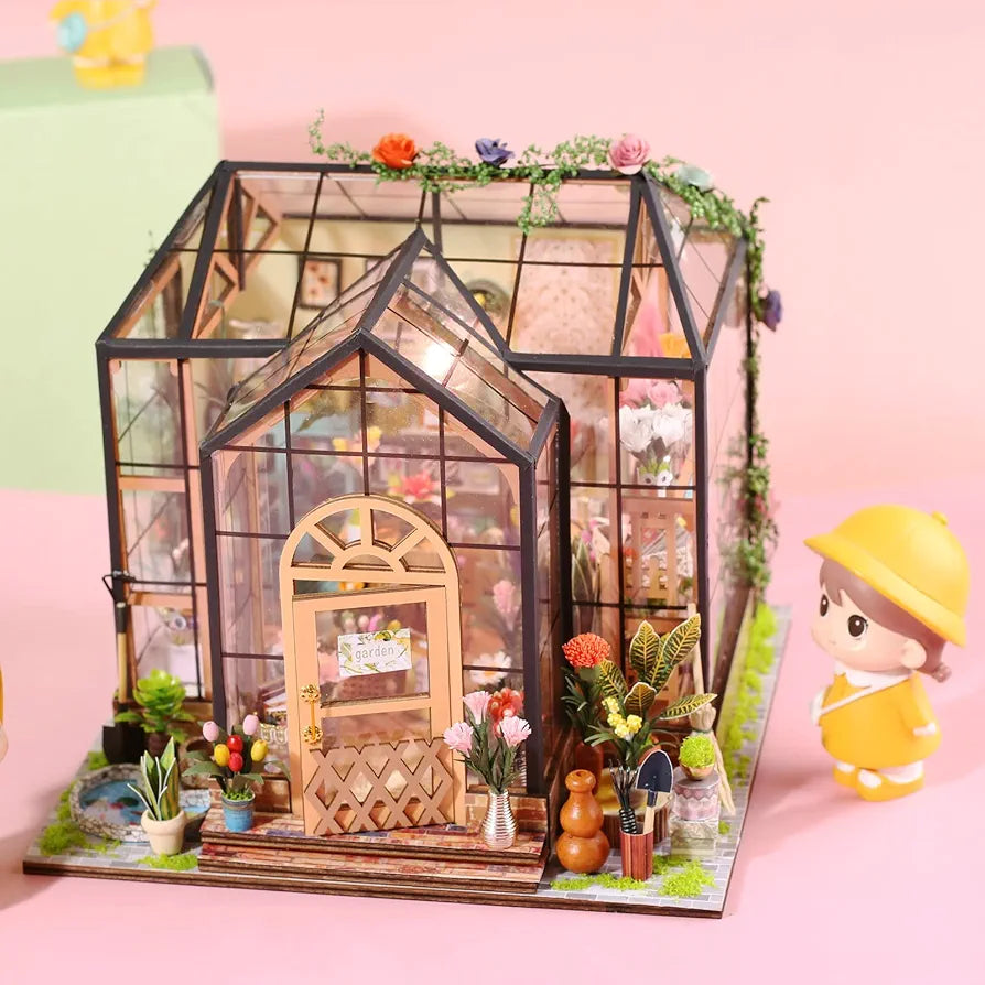 Miniature DIY Greenhouse Craft Kit