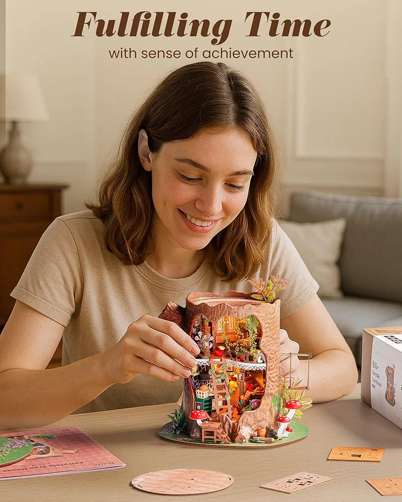 Fairytale Tree House DIY Miniature Model Kit