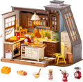 Rolife DIY Miniature Baking Kitchen Dollhouse Kit